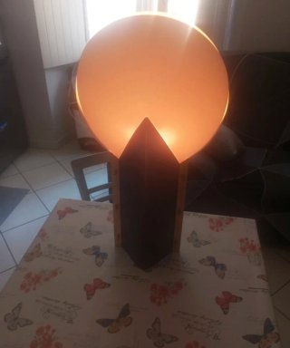 Lampada da tavolo SAMUEL PARKER anni 80