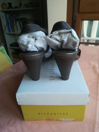 Sandalias Hispanitas Marrones Talla 40