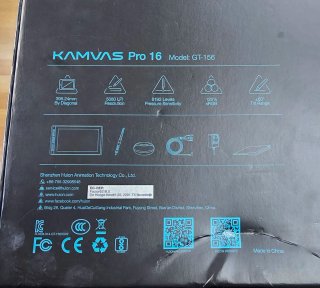 Huion Kamvas Pro 16 GT-156 Tableta Gráfica