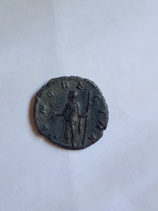 2 Monete Romane di Galieno e Salonina