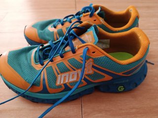 Zapatillas Inov-8 Trailfly Naranja/Turquesa