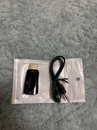 Adaptador HDMI a VGA con Audio