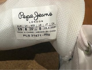 Playeras Pepe Jeans mujer N39 en perfecto estado.