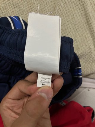 Pantalón corto Nike azul marino