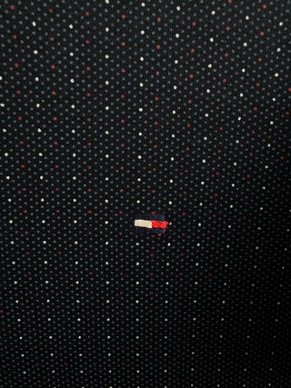 Polo Tommy Hilfiger Azul con Puntos Blancos