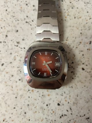 Reloj Flica Hombre Acero - Para Reparar