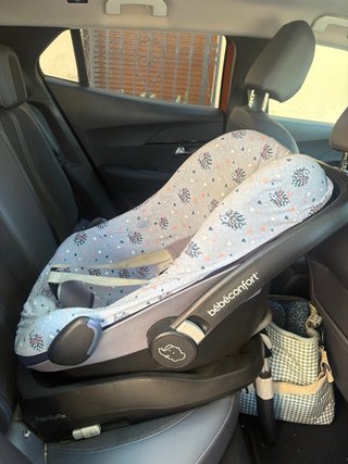 Silla coche bebé 0-105cm Isofix