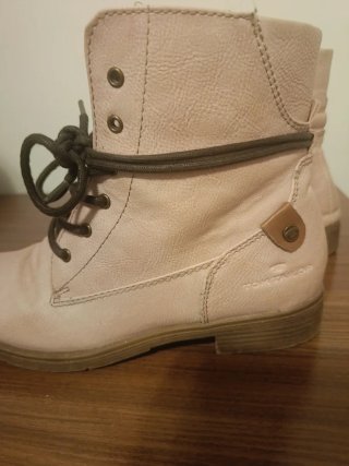Botines Tom Tailor rosas mujer