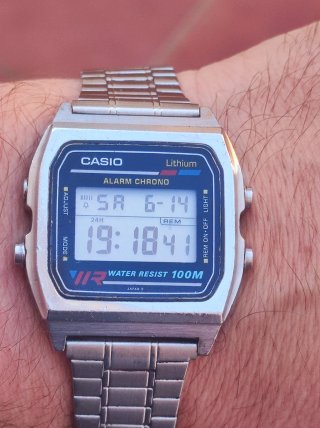 Casio W780 Módulo 549 Acero Vintage