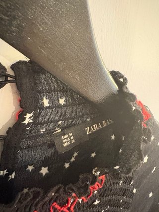Vestido -mono de ZARA estrellas M/L Talla M.