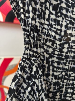 Vestido corto estampado Talla M