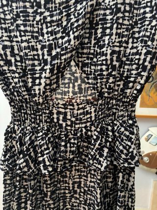 Vestido corto estampado Talla M