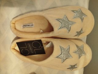 Zapatillas Piel de Luna Beige Talla 38
