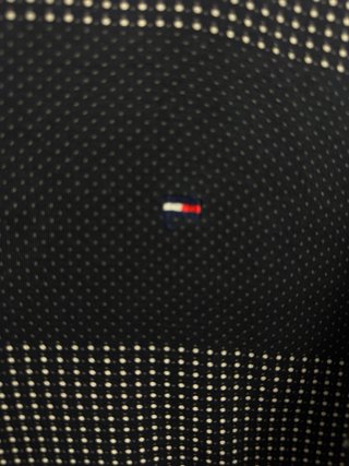 Polo Tommy Hilfiger Estampado Puntos Azul/Gris