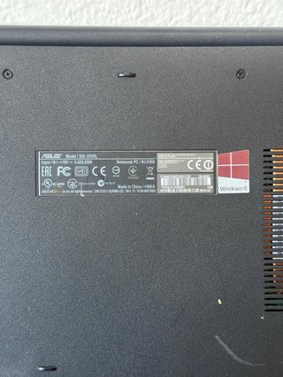 Portátil ASUS K555L i3 4GB 500GB HDD
