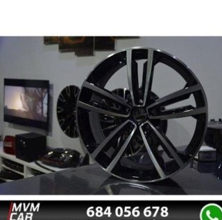 4 Llantas VW Golf R 19 Pulgadas Negra/pulida