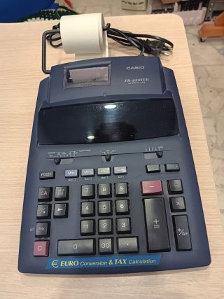 Calculadora Casio FR-620TER con rollo