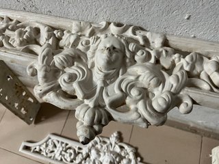 Antiguo Soporte lavabo forja