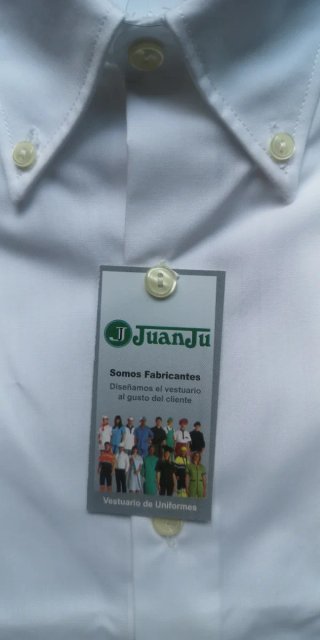 Camisa Blanca JuanJu  Talla XL M/C