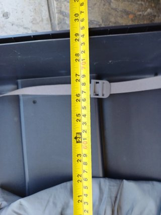 Maleta rígida con ruedas gris