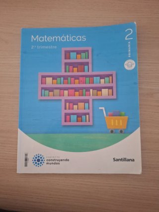 Matemáticas 2 primaria 2° trimestre SANTILLANA