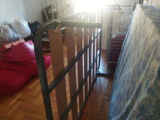 Somier 120cm con Colchón