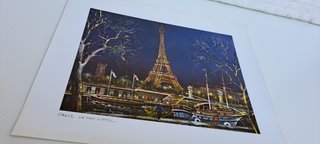 Stampa Vintage Anni 70 Parigi "Maurice Legendre"