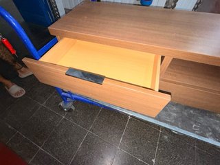 Mueble TV madera marrón