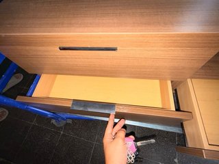 Mueble TV madera marrón