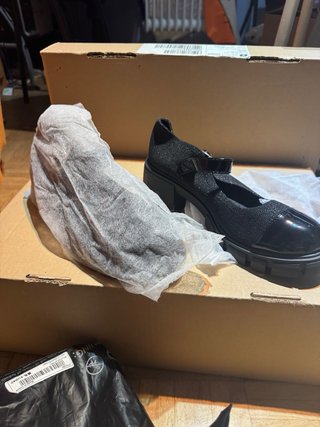 Zapatos Mary Jane negros