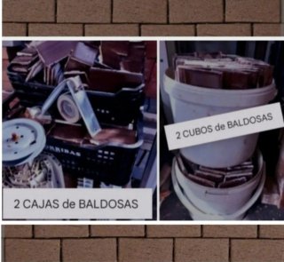 LOTE - Materiales - Cañas - Azulejos - etc