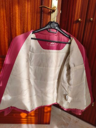 Anorak Reebok Talla M Rosa