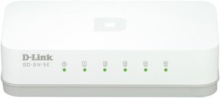 D-Link GO-SW-8G switch 8 puertos gigabit blanco