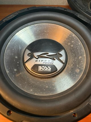 Coppia di Subwoofer Boss Ripper 700W