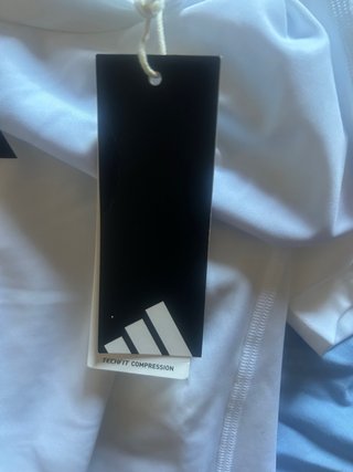 Camiseta Adidas Techfit Aeroready Blanca