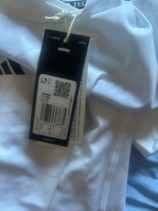 Camiseta Adidas Techfit Aeroready Blanca
