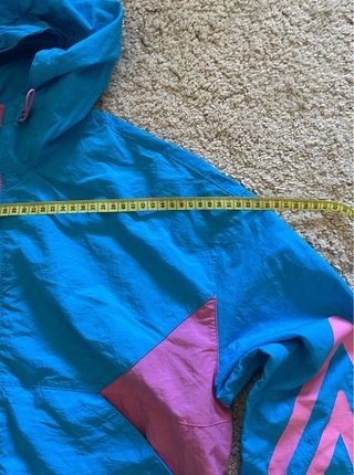 Cortavientos Umbro Azul y Rosa