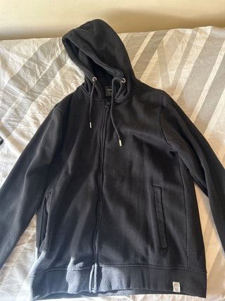 Sudadera negra Lefties con capucha