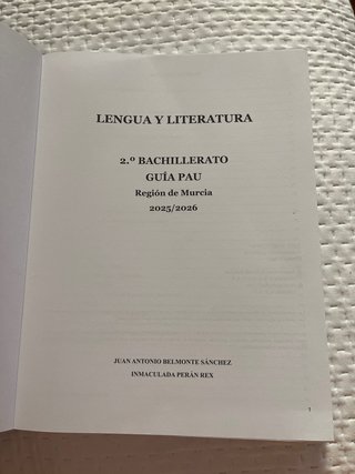 Lengua y Literatura 2.º Bachillerato Guía PAU R...