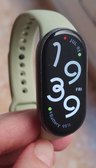 Pulsera actividad Xiaomi verde sin cargador