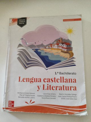Lengua castellana y Literatura 1.º Bachillerato