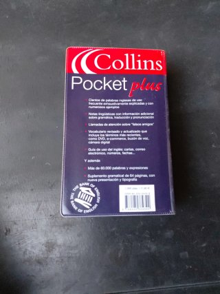 Collins pocket plus inglés English-Spanish, esp...