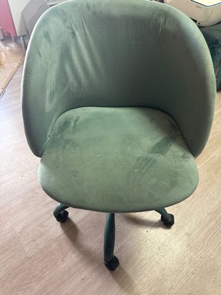 Silla de escritorio turquesa