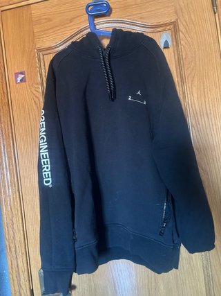 Sudadera Jordan Negra con Cremalleras