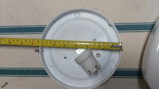 Lámpara  de techo o pared moderna blanca