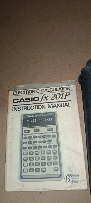 Calculadora Casio fx-201P Vintage Completa