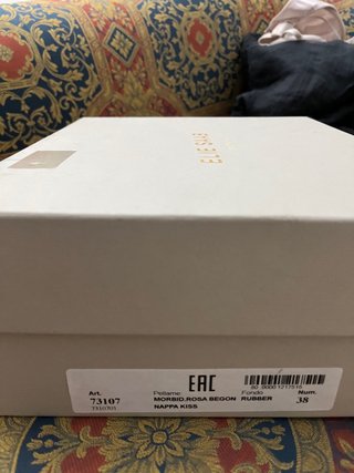 Botines Ellie Saab Rosa Perlas Talla 38