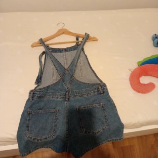 Peto vaquero corto mujer nuevo