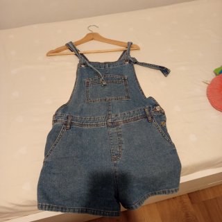 Peto vaquero corto mujer nuevo