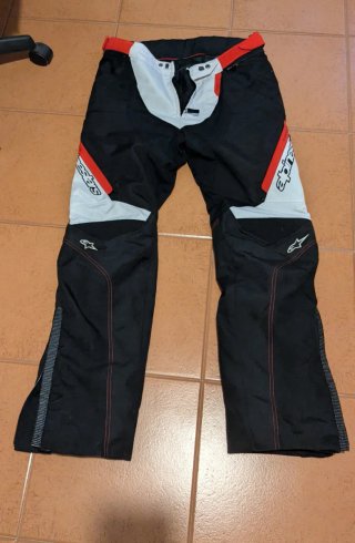 Pantalón Alpinestars Talla XL Negro/Rojo/Blanco